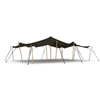 Stretchtent 10x6 zwart